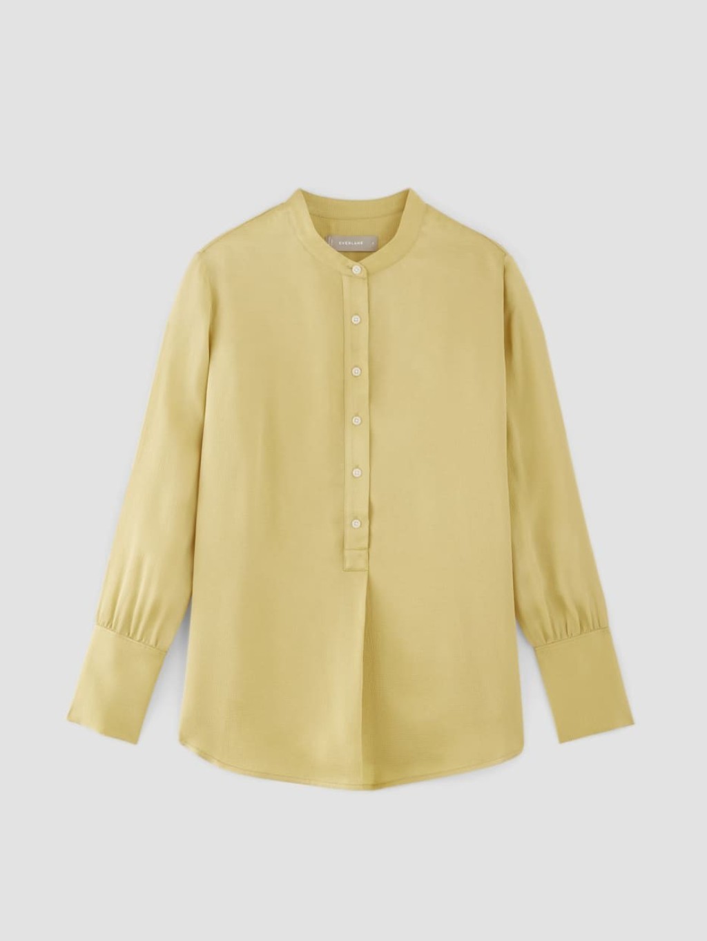 Nwt Everlane Hammered Satib Popover Shirt 6